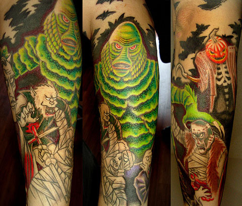 Creature tattoo on flickr